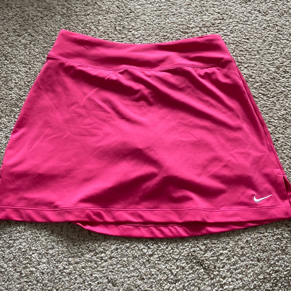 Pink Nike tennis skort